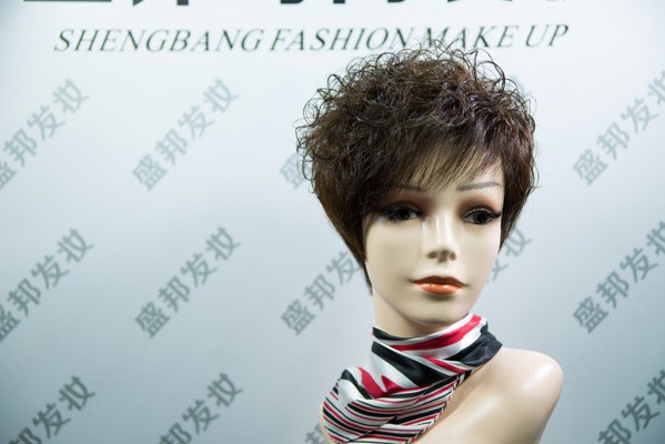 女士假发造型四
