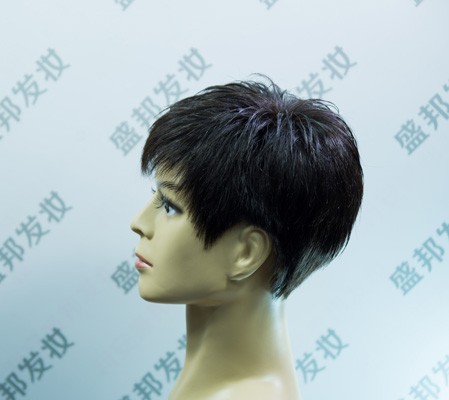 男士假发造型三